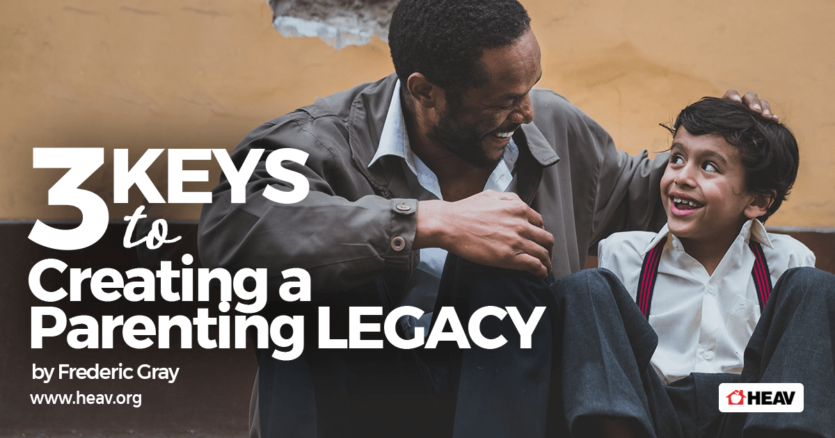frederic-gray-keys to creating a parenting legacy - son with father sitting