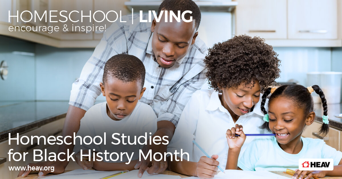 homeschool-living-black-history-month-black-family