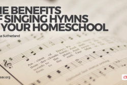 singing hymns-homeschool living