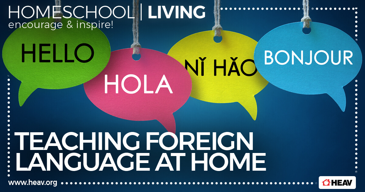 teaching foreign language-homeschool living