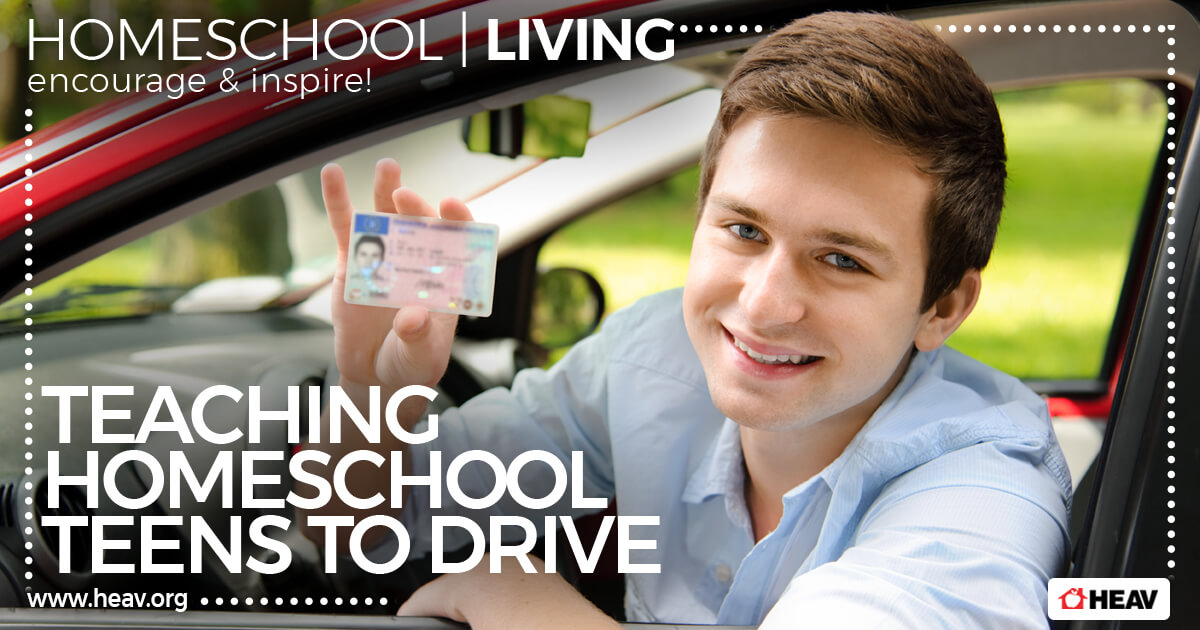 driver education Teenager with New Permit-homeschool living