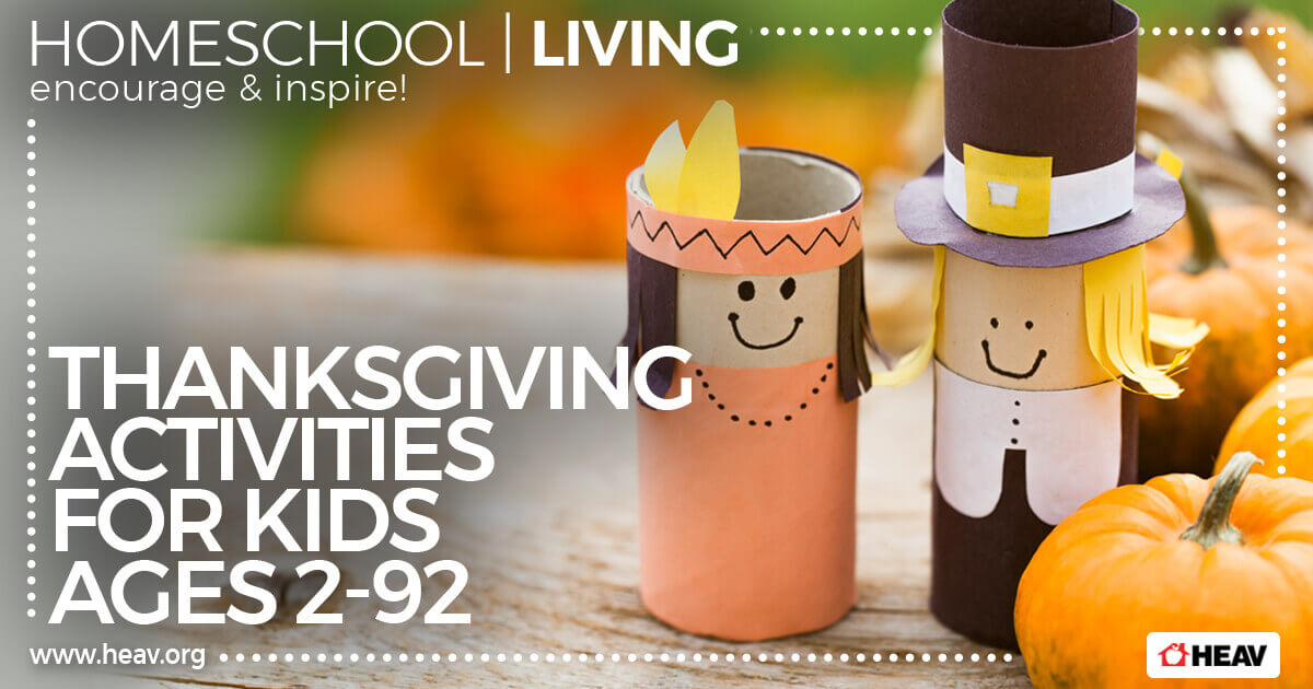 thanksgiving activities-homeschool living
