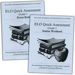 ELO Quick Assessment Grade 1-book fronts
