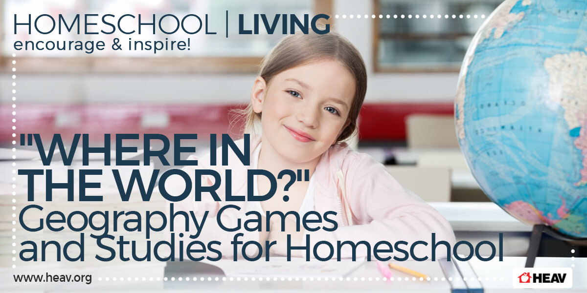 Geography games-homeschool living