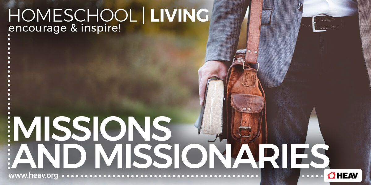 Missionary with bible and bag