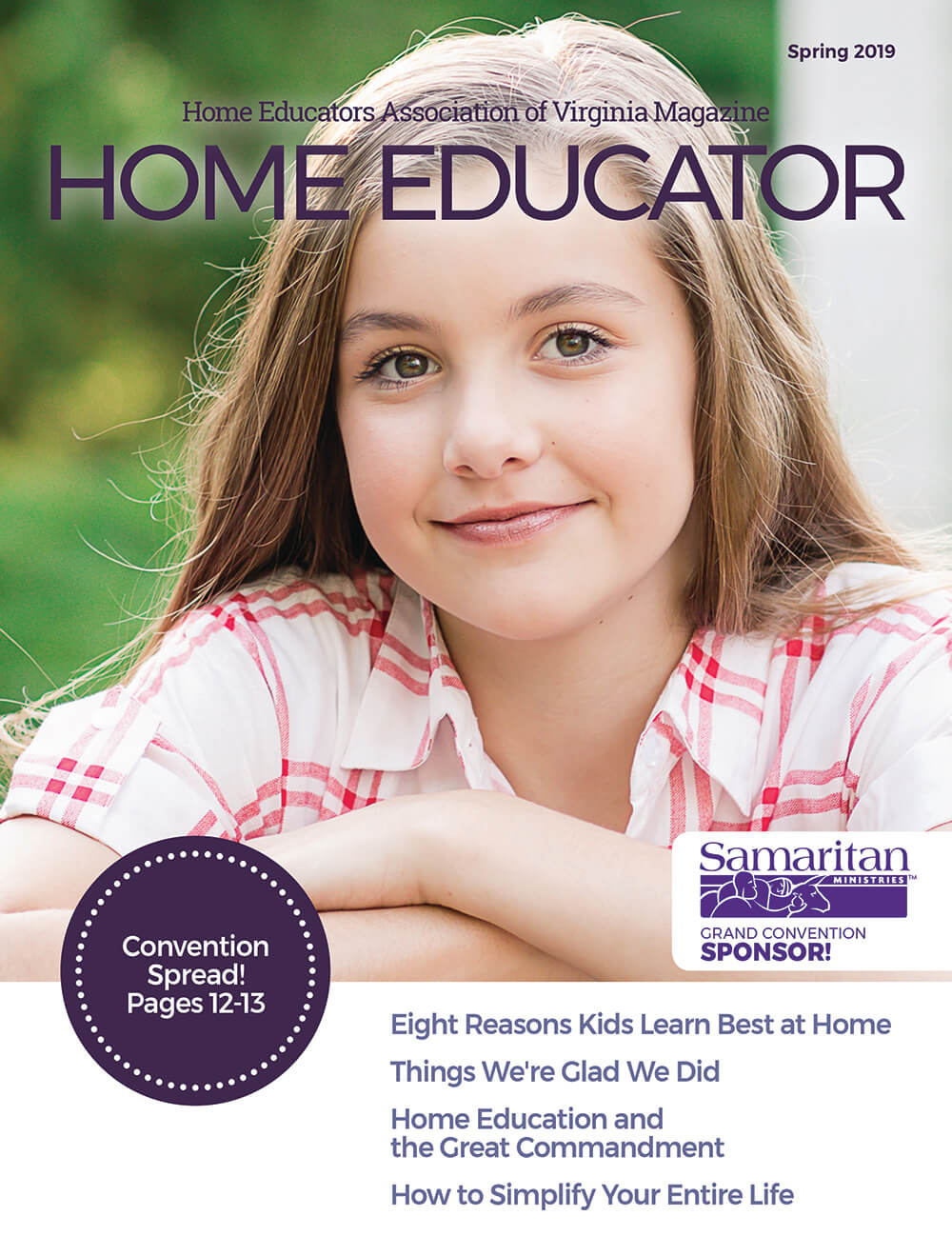 convention- home educator front with Samaritan Ministries