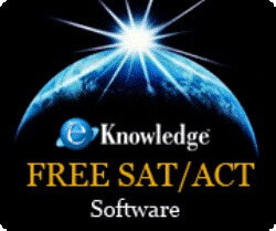 E Knowledge Free SAT/ACT software-logo