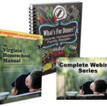 the Virginia homeschool manual- 3 book fronts