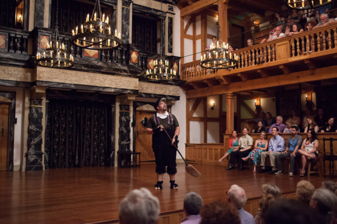 Blackfriars Theater-homeschool days