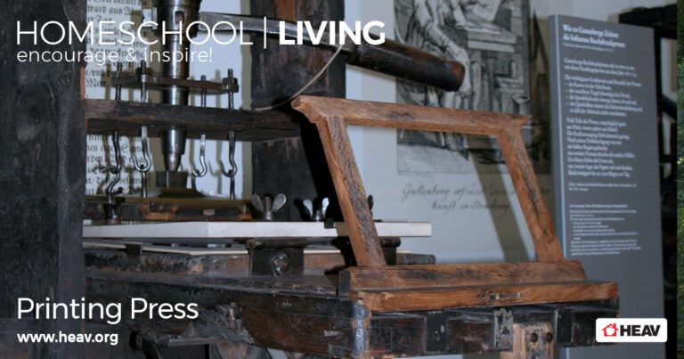 hands-on history of the printing press