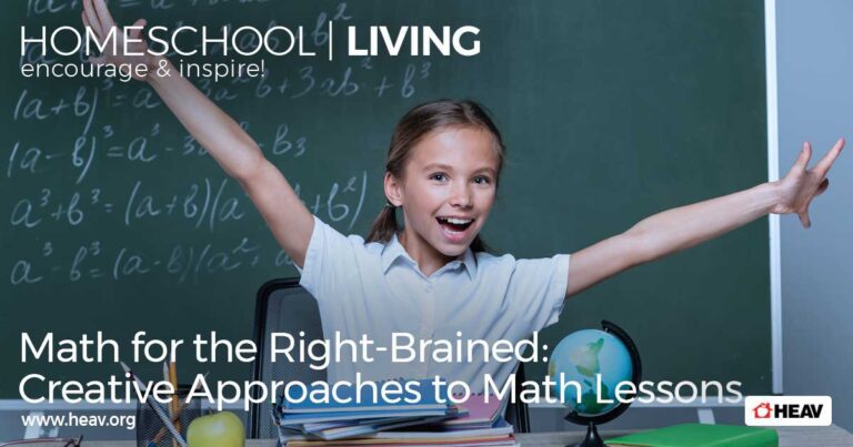 math for right brained homeschool living