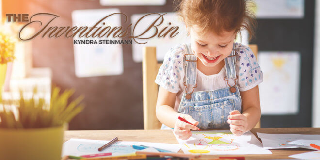 inventions bin - preschooler artist