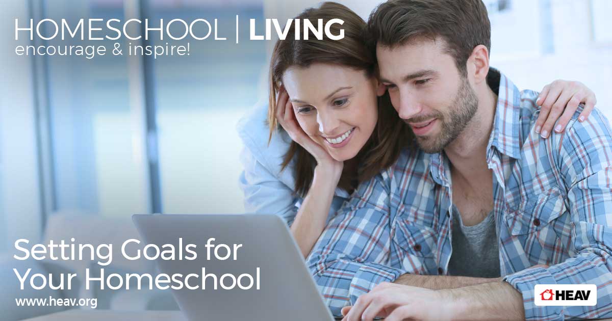 setting goals for your homeschool life