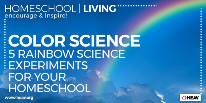 rainbow science experiment