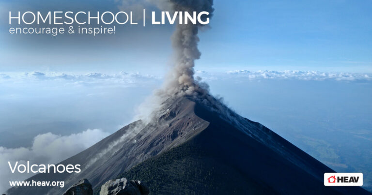 volcanoes unit study HSL