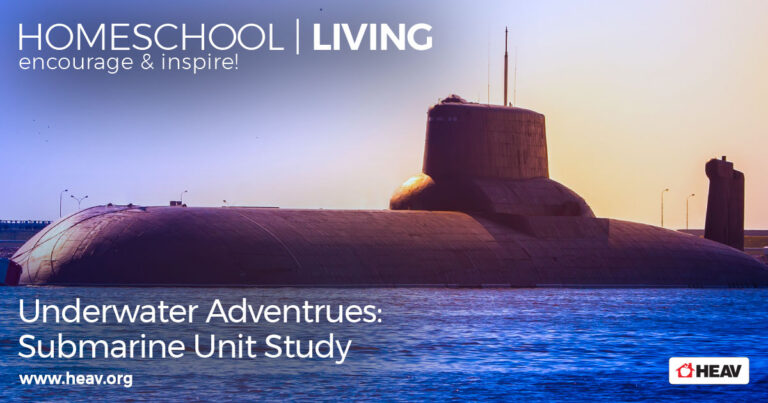 submarine unit study Underwater adventures HSL