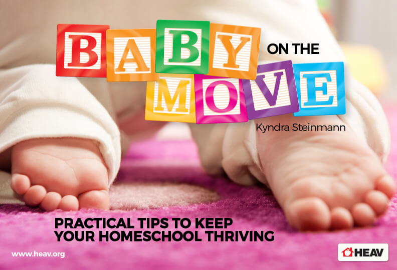 baby on the move