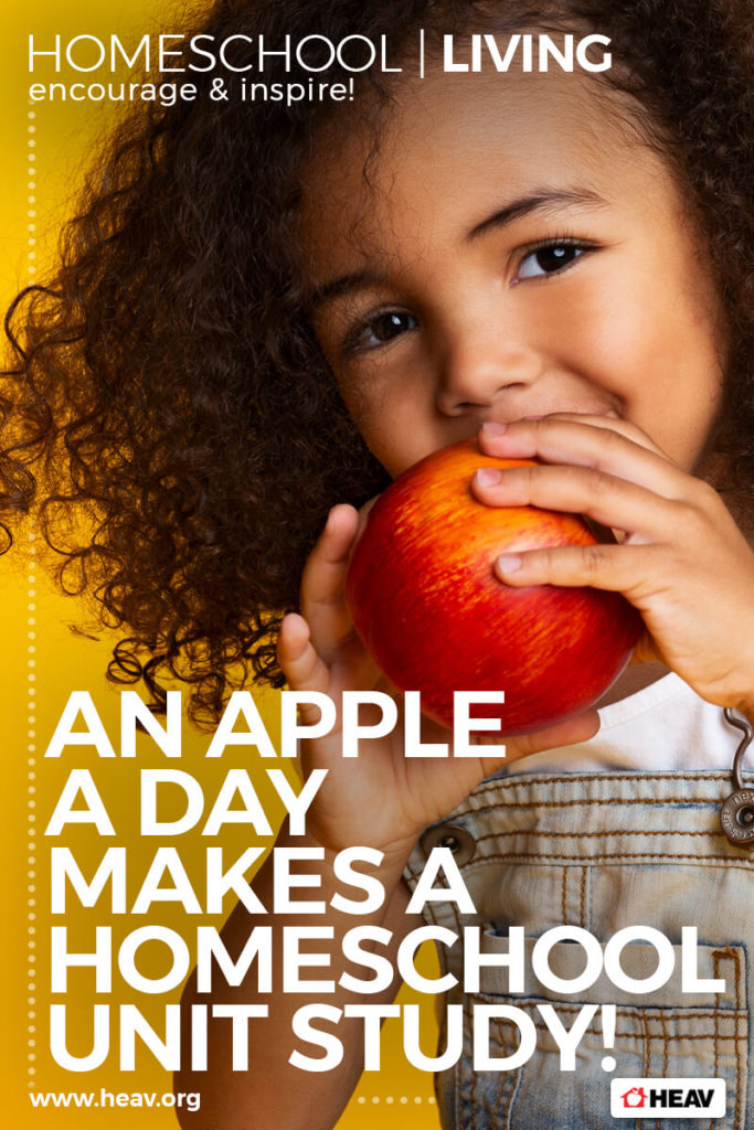 homeschool unit study - apples