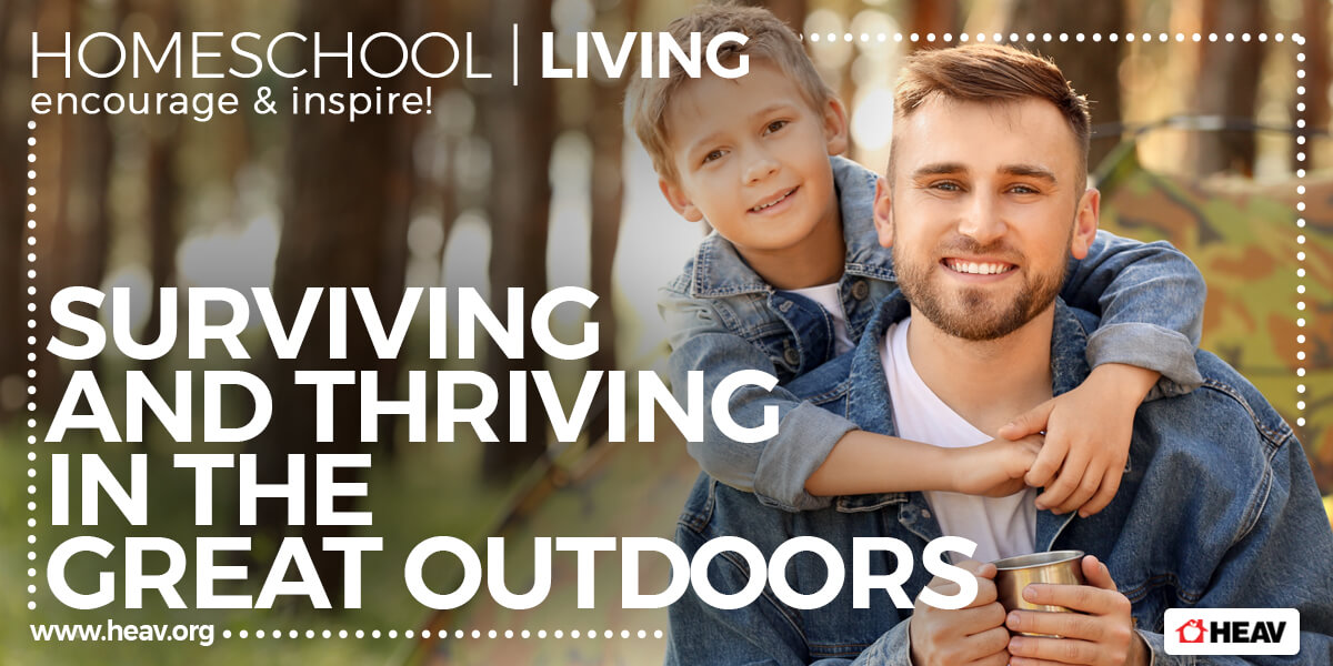 outdoor summer homeschool