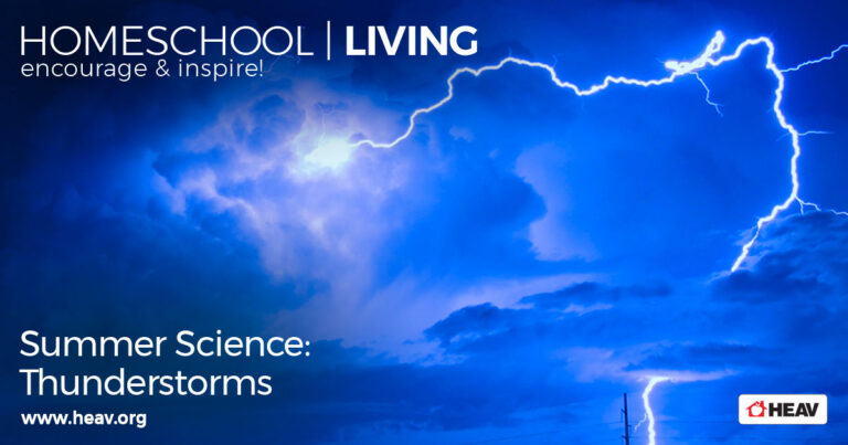 summer science lessons thunderstorms