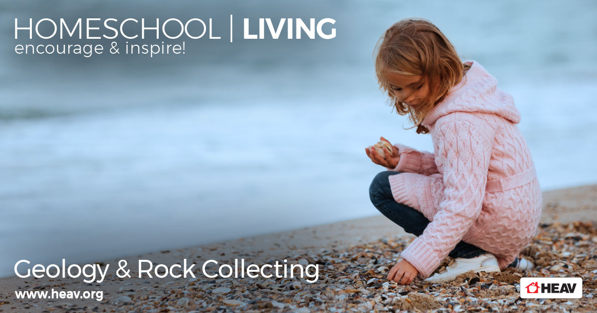 geology rock collecting homeschool living