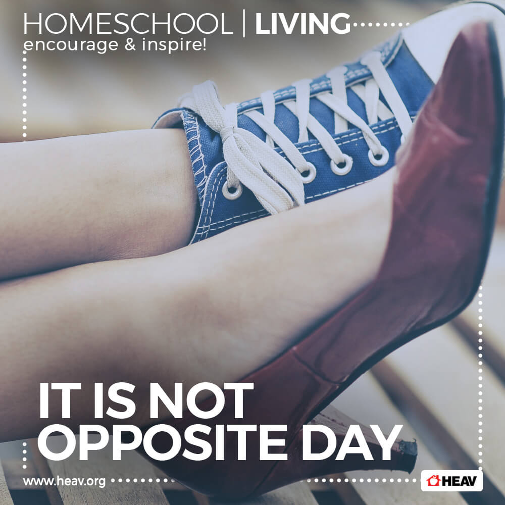 Opposite Day homeschool living 1000x1000 1