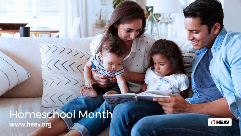 family homeschool month featured branded