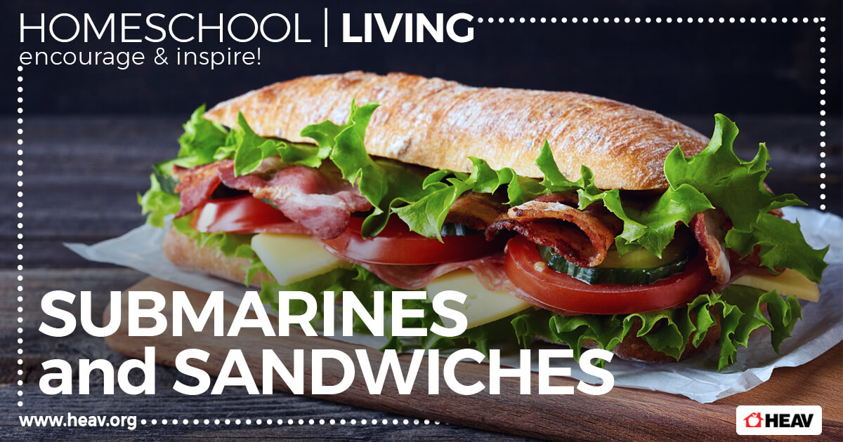 Submarines Unit study homeschool-living