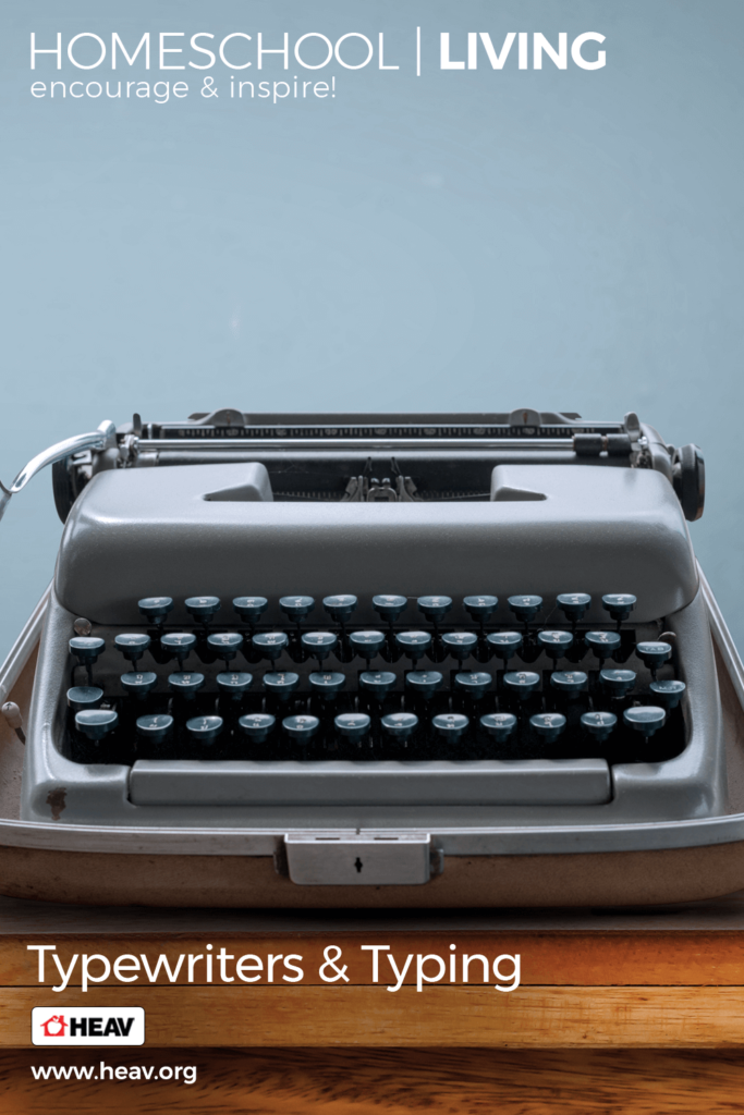 typewriters-typing-homeschool-living
