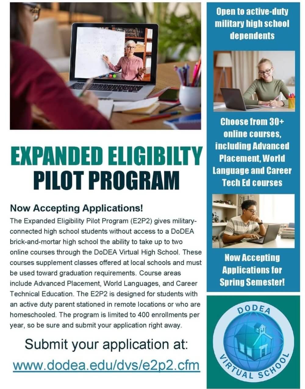 Military-Homeschool-DoDEA-Extended-Pilot-Program