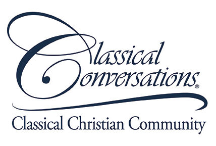 Homeschool convention sponsor logo classical conversation
