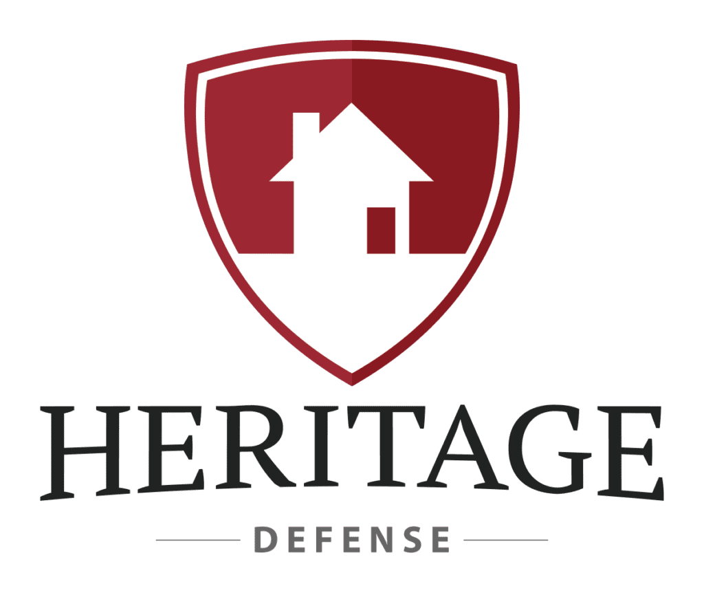 Heritage Defense sponsor logo 2025 Transparent