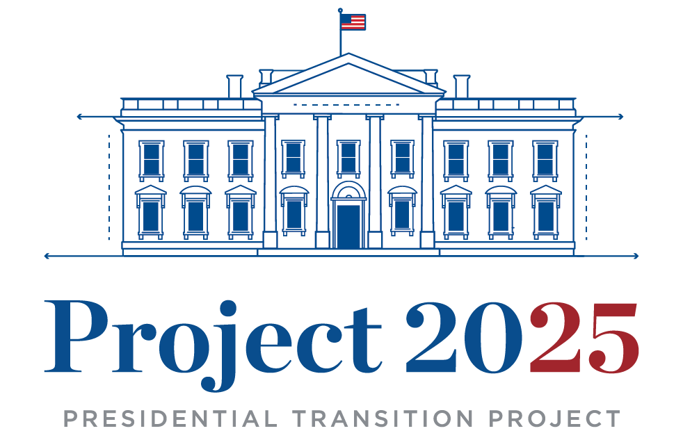 Sponsor Presidential Transition Project 2025 White House Logo
