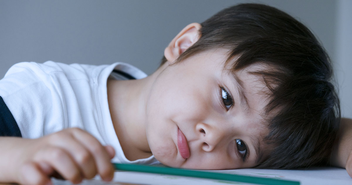 ADHD behavior back-to-school special needs boy