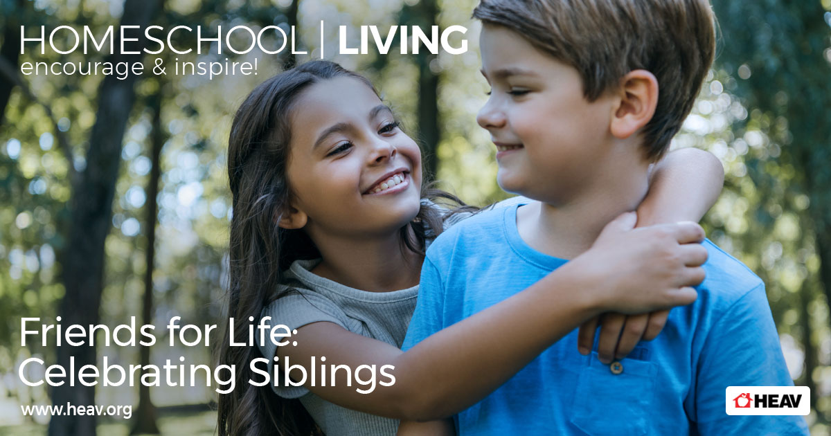 Siblings Homeschool Living Featured