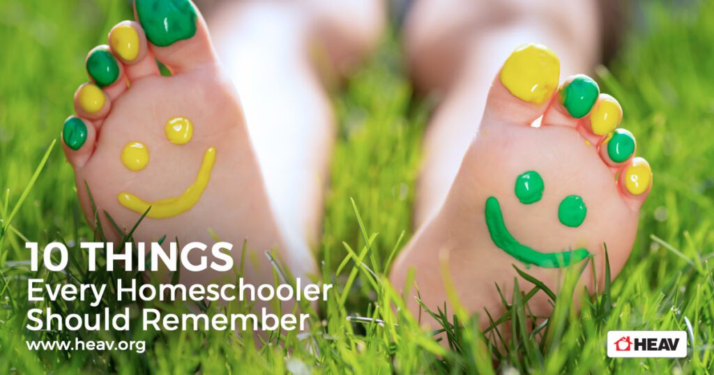 10 Things Every Homeschool Should Remember