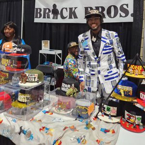 vendor Brick Brothers Logo Lego Bricks square