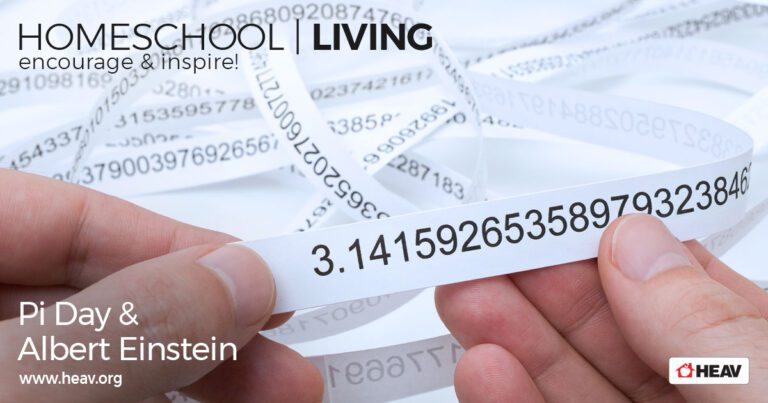 Pi Day and Albert Einstein Homeschool Living