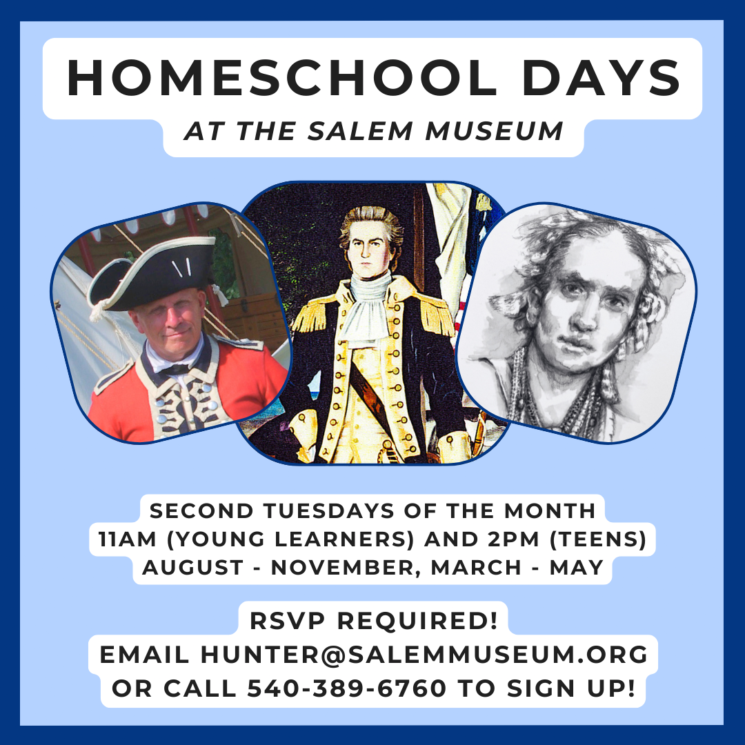 Salem Museum Homeschool Days