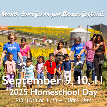 Beaver Dam Sunflower Homeschool Day 2025