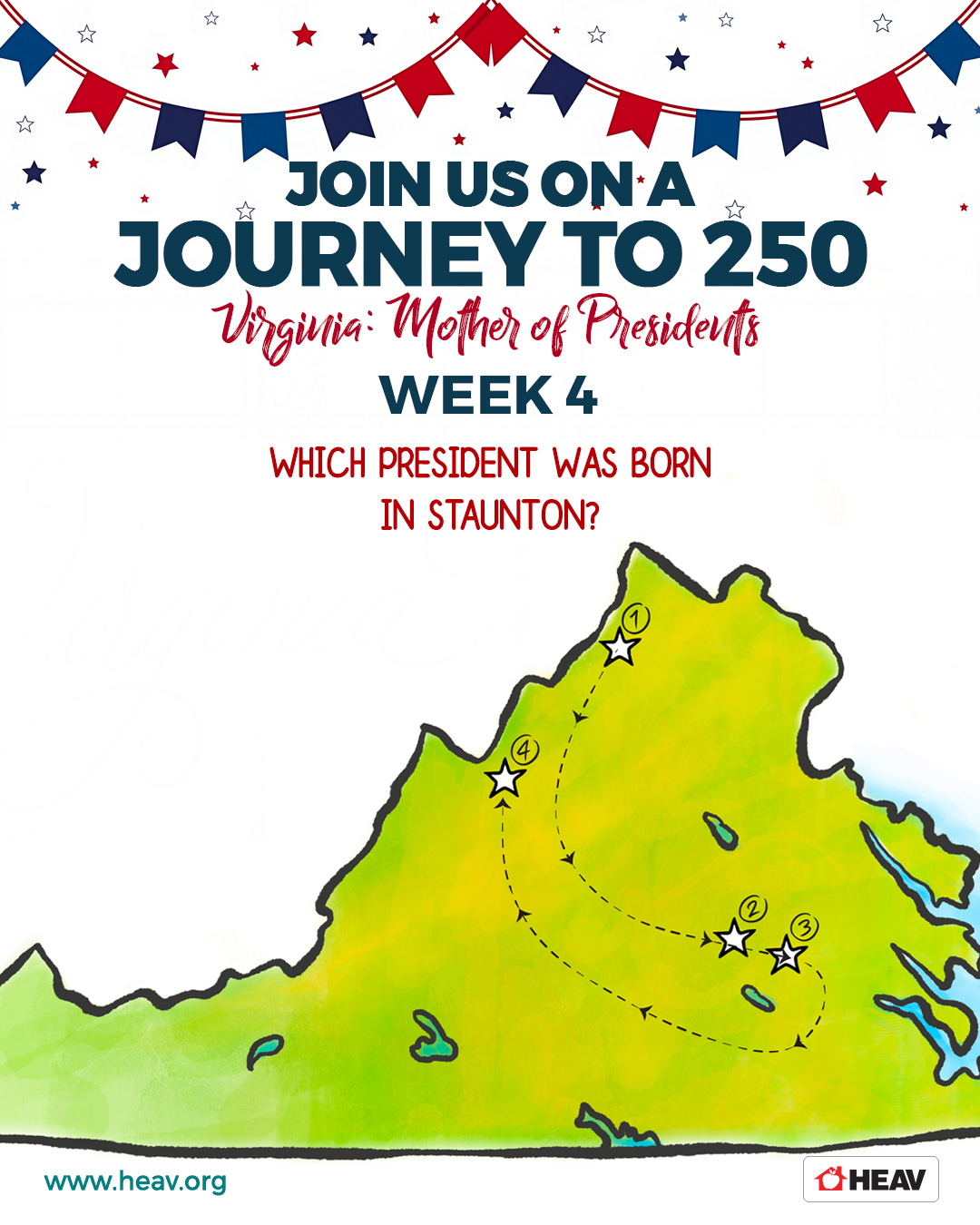 Journey To 250: Virginia ~ Mother Of Presidents 4 | Home Educators ...