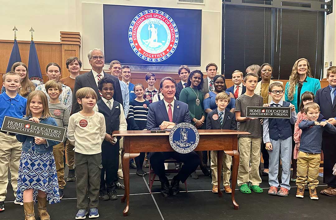 Gov Youngkin and kids