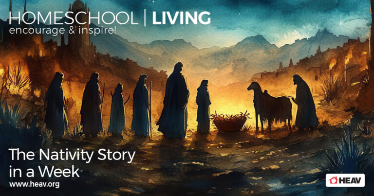 Nativity art devotional