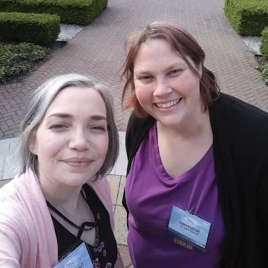 Susan Macias and Becky Knepp